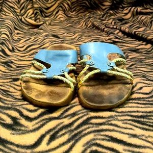 A2 Blue Sandals